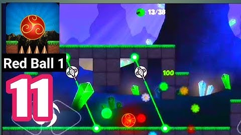 Red Ball 1 Gameplay Walkthrough Part 11 (ios,Android)