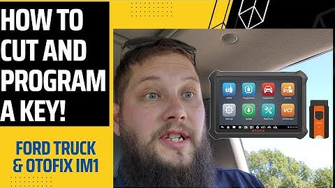 The easy way to add a key to a Ford! OTOFIX IM1