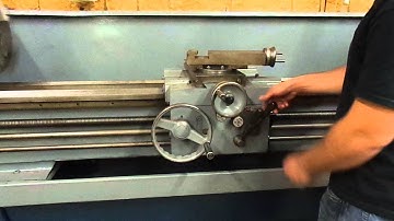 Clausing colchester 17 x 80 engine lathe. Stk 7700