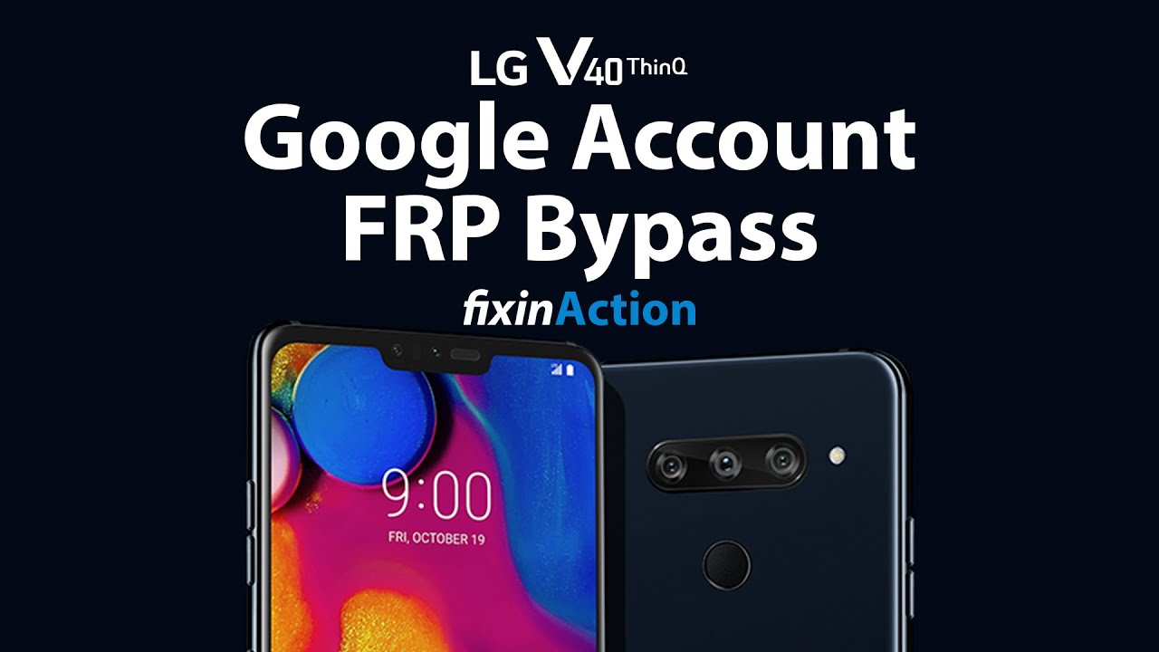 Простой обход блокировки FRP на LG V40 ThinQ LM-V405. Удаление аккаунта Google в 2020 году без ПК.