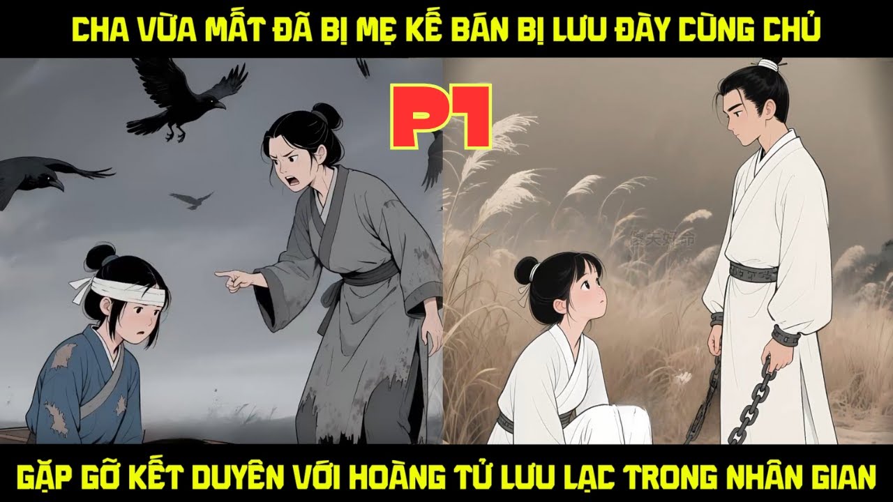 CHA VỪA MẤT ĐÃ BỊ MẸ KẾ BÁN BỊ LƯU ĐÀY CÙNG CHỦ CÔ GÁI GẶP GỠ HOÀNG TỬ LƯU LẠC TRONG NHÂN GIAN -P1