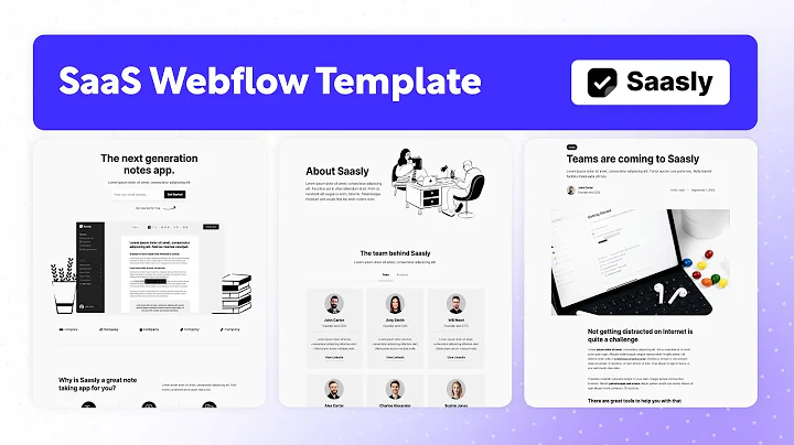 SaaS Website Template | Saasly - BRIX Templates