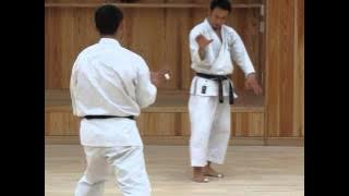 Kai-sensei demonstrating kata Hangetsu #hangetsu #karate #kata #空手道 #shotokan