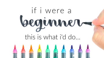 Beginner Hand Lettering Tutorial | 5 Best Calligraphy Tips | If I Were A Beginner, I