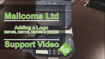 Adding a Logo to a DM100i, DM110i, DM160i & DM220i Franking Machine
