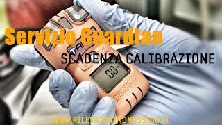 Quando scade la calibrazione del rilevatore Tango TX1