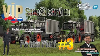 Farming Simulator 2022 | Live stream | Po ten plot! #3 | Koubič si musel od nás odpočinout 💲😁