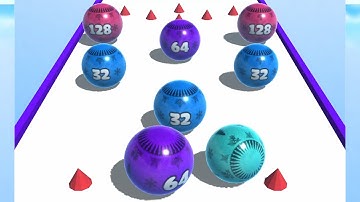 Ball Merge 2048 - All Levels Ball Gameplay Android, iOS  ( Level 811 - 819 )