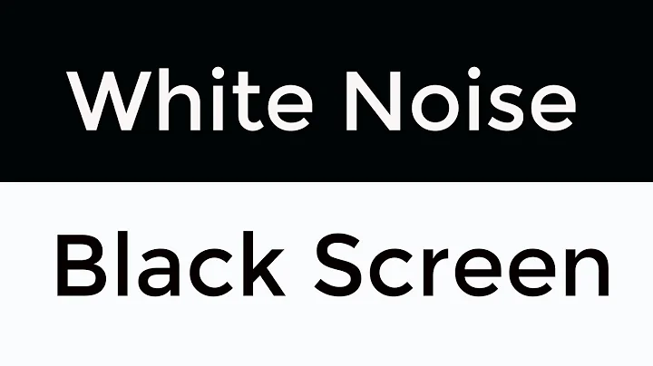 White Noise Black Screen Help You Sleep | No Ads - 24 hrs - Perfect Baby Sleep Aid