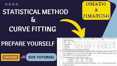21MATCS41 SOLVED VTU MODEL QUESTION PAPER | COMPLETE SOLUTION QN 5 | important problems on Module 3