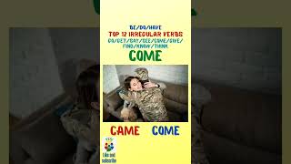 Top 12 Irregular Verbs. Past Simple&Participle. Be/do/have/go/get/say/see/come/give/find/know/think.