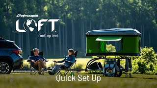 SylvanSport LOFT™ Roofttop Tent - Quick Set Up - Save $500 & Free Shipping by SylvanSport 169,869 views 1 year ago 35 seconds