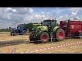 MTZ 82 vs Claas Axion 820 | Tractor drag race | Tractor show