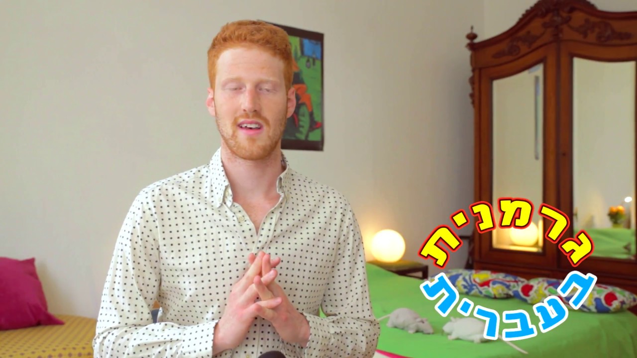 גרמנית בעברית פרק 1 - צעדים ראשונים בגרמנית