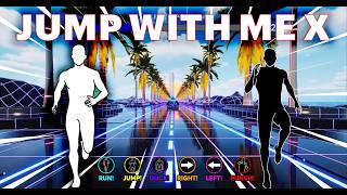 Press play if you can keep up 💥Welcome to Jump With Me X 🚀💪| Jump With Me X | immersive experience 😉