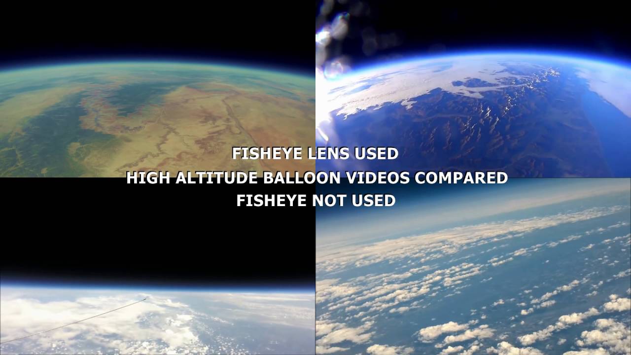 Science Short 02 - Fisheye lenses - high altitude balloons compared