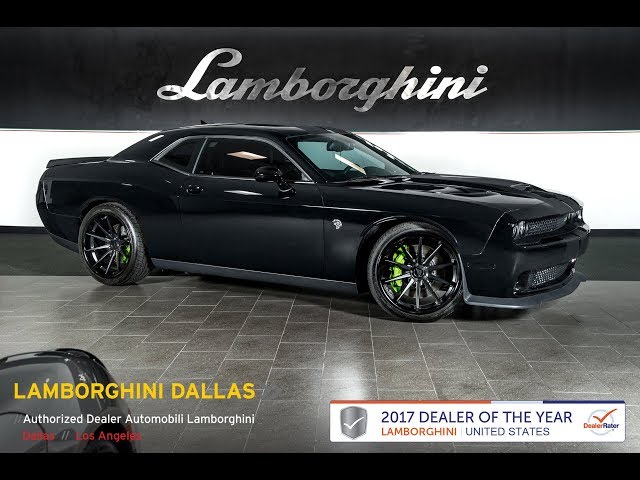 2016 Dodge Challenger SRT Hellcat Black 18L0071A - YouTube