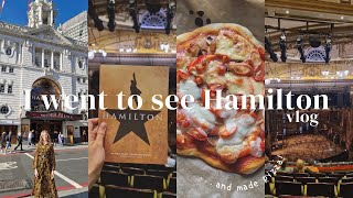 Hamilton and homemade pizza | VLOG