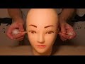 (ASMR) ダミーヘッドに深めに耳かき2 (No talking)