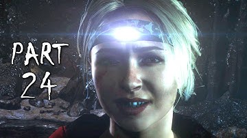 Until Dawn Walkthrough Gameplay Part 24 - Descent (PS4)