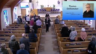 240216 TMC Lapeer DeRiemaker Funeral