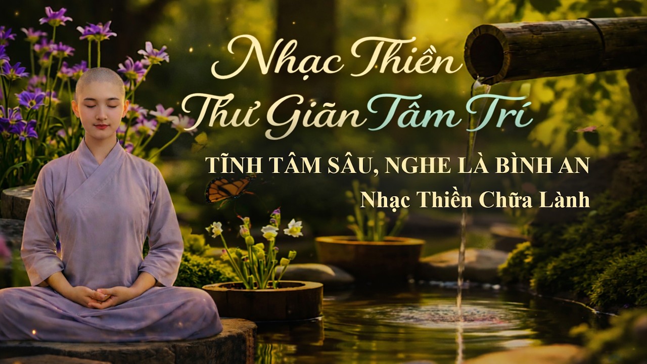 Nhạc Thiền Thư Giãn Tâm Trí - Tĩnh Tâm Sâu, Nghe Là Bình An | Nhạc Thiền Chữa Lành