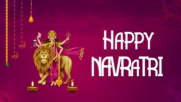 Happy Navratri motion graphics | Navratri after effects