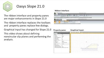 Oasys Slope Tutorial: Modelling Non Circular Slip Planes