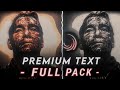 PREMIUM Text Pack On Alight Motion + Tutorial✨ | Take Your Edits To The Next Level 🔥⚡️