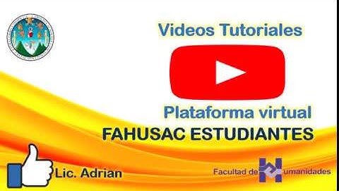 Video Tutorial  - Como participar en un Foro ´TAREA´ en la Plataforma Virtual