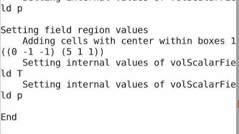 Using PyFoam Utilities - English