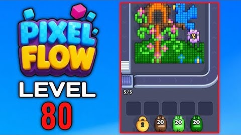 Pixel Flow Level 80