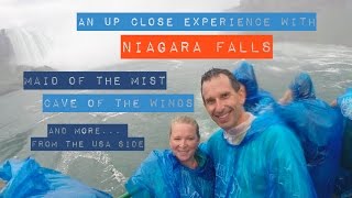 Niagara Falls up close: Maid of the Mist, Cave of the Winds (USA) filmed with GoPro & iPhone 6