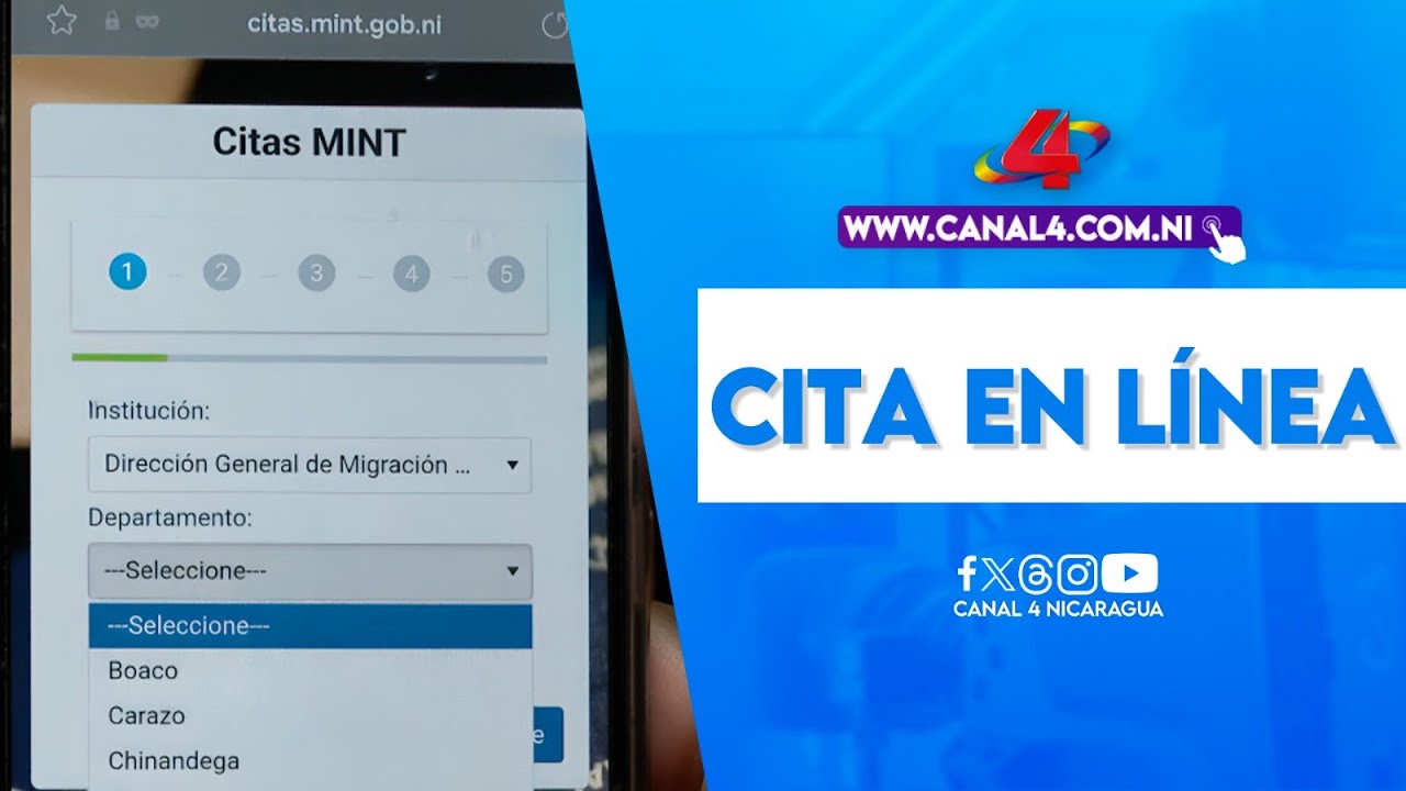 Dirección de Migración y Extranjería informa proceso para solicitar cita en línea