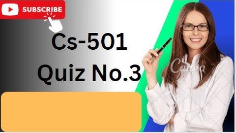 Cs501 Quiz no.3 Correct solution 2023 || Cs501 Advance Computer Architecture Final Term Preparation