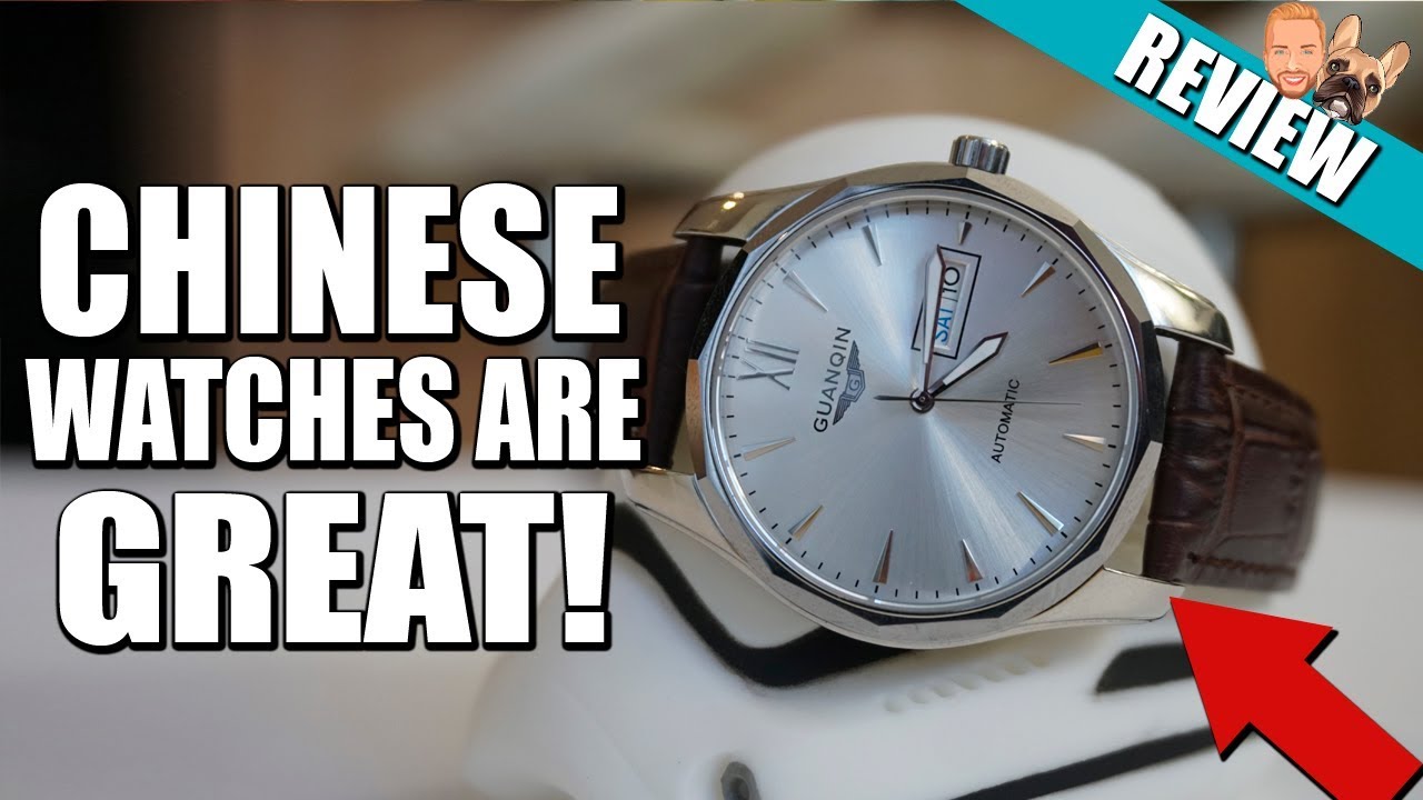 Impressive & Affordable Chinese Watch - Guanqin Automatic (GearBest) Review  - YouTube