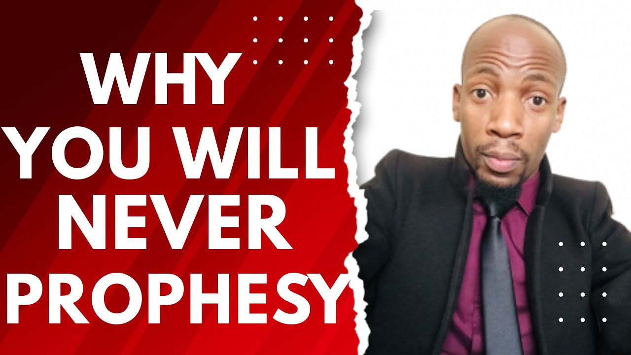 Why You Will Never Prophesy | Apostle Bongani Blacksmith