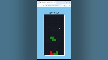 Learn How to Create Tetris CANVAS Game Using HTML CSS JAVASCRIPT #games
