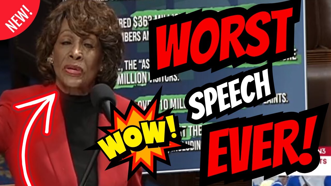 Maxine Waters INSANELY AWFUL Speech This Week NO ONE SAW!
