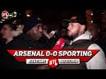 Arsenal 0-0 Sporting Lisbon | Its Horrible To See What Happened To Welbeck! (DT)