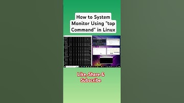 Linux top command #shorts #shortsfeed #shortvideo