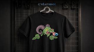 Lollithpop – Halftone Fantasy Creature T-Shirt