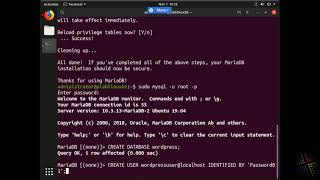 Setup WordPress on Ubuntu 19.04