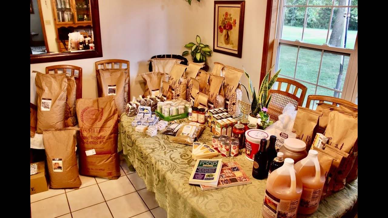 Bulk Azure Standard Haul | Working & Storage Pantry Items