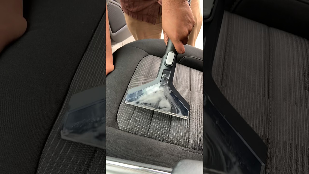 Quick and easy car detailing with Hoover. 