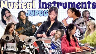 JYP girl groups talents in Musical Instruments. TWICE, ITZY, NIZIU, NMIXX, VCHA. Tzuyu Guzheng