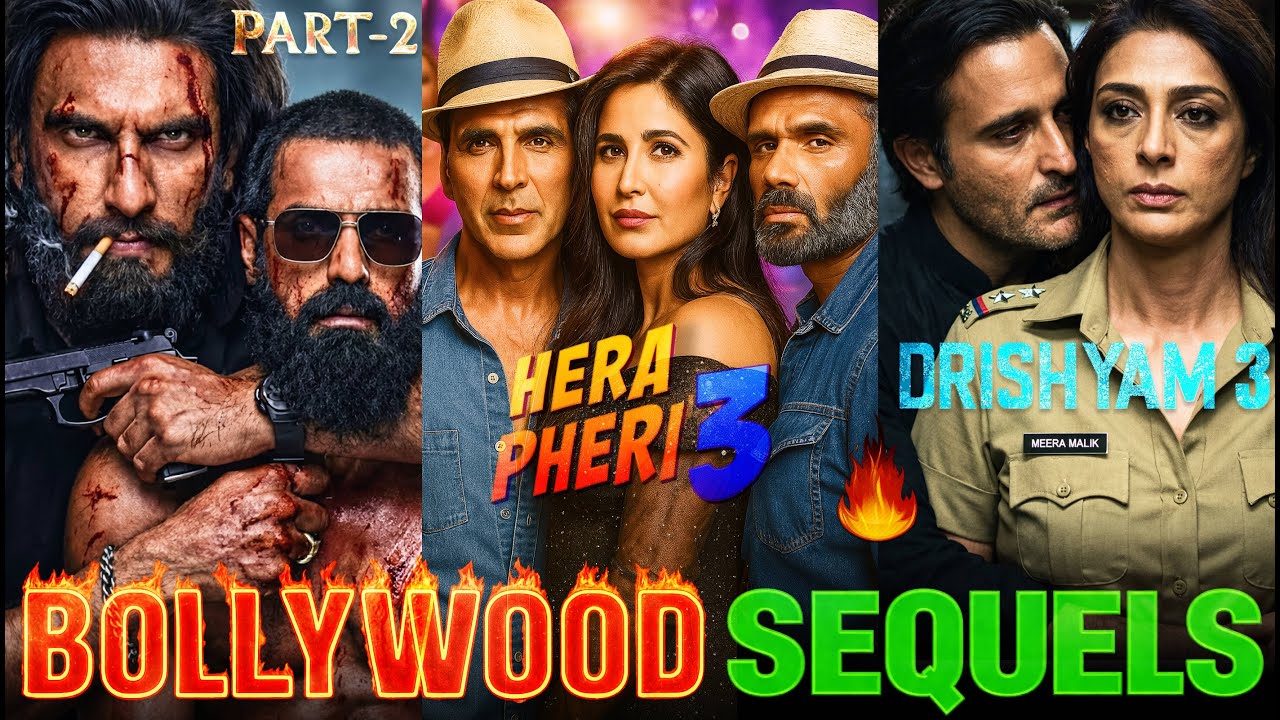 Upcoming Bollywood Sequel Movies List 2026 | Upcoming Sequel Movies | Border 2 | Dhurandhar 2