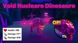 Unlocking Void Nuclearo Dinosauro In Brainrot Evolution