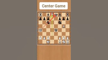 Best Chess Opening Trap in the Center Game