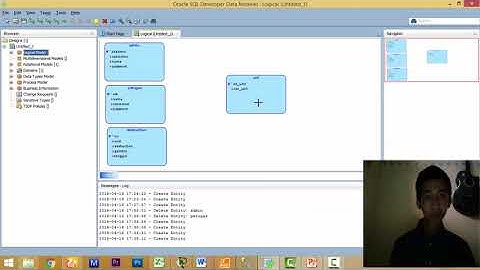 Vlog Conceptual model Database